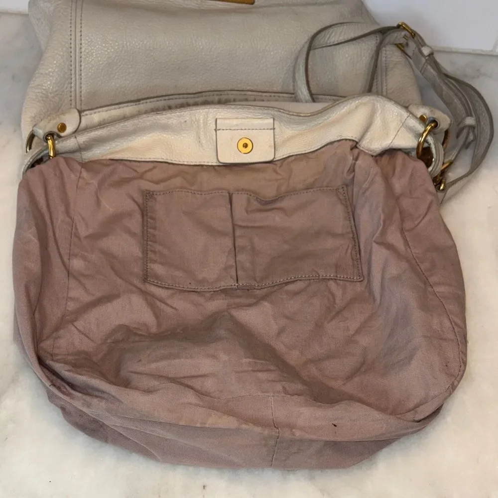 Marc by Marc Jacobs Bag Purse Handbag Leather New Q Hillier Convertible Hobo Bag